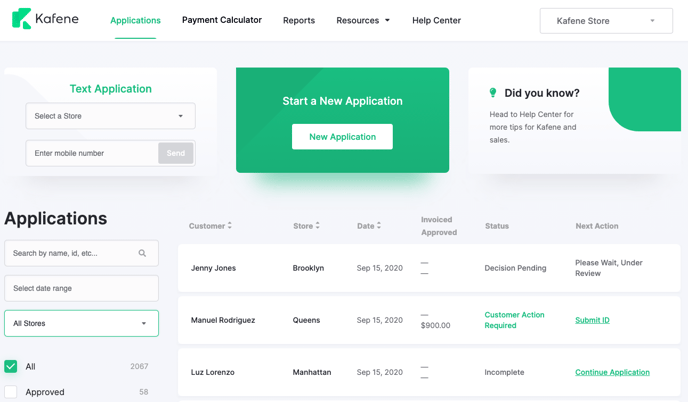 Merchant Dashboard Overview